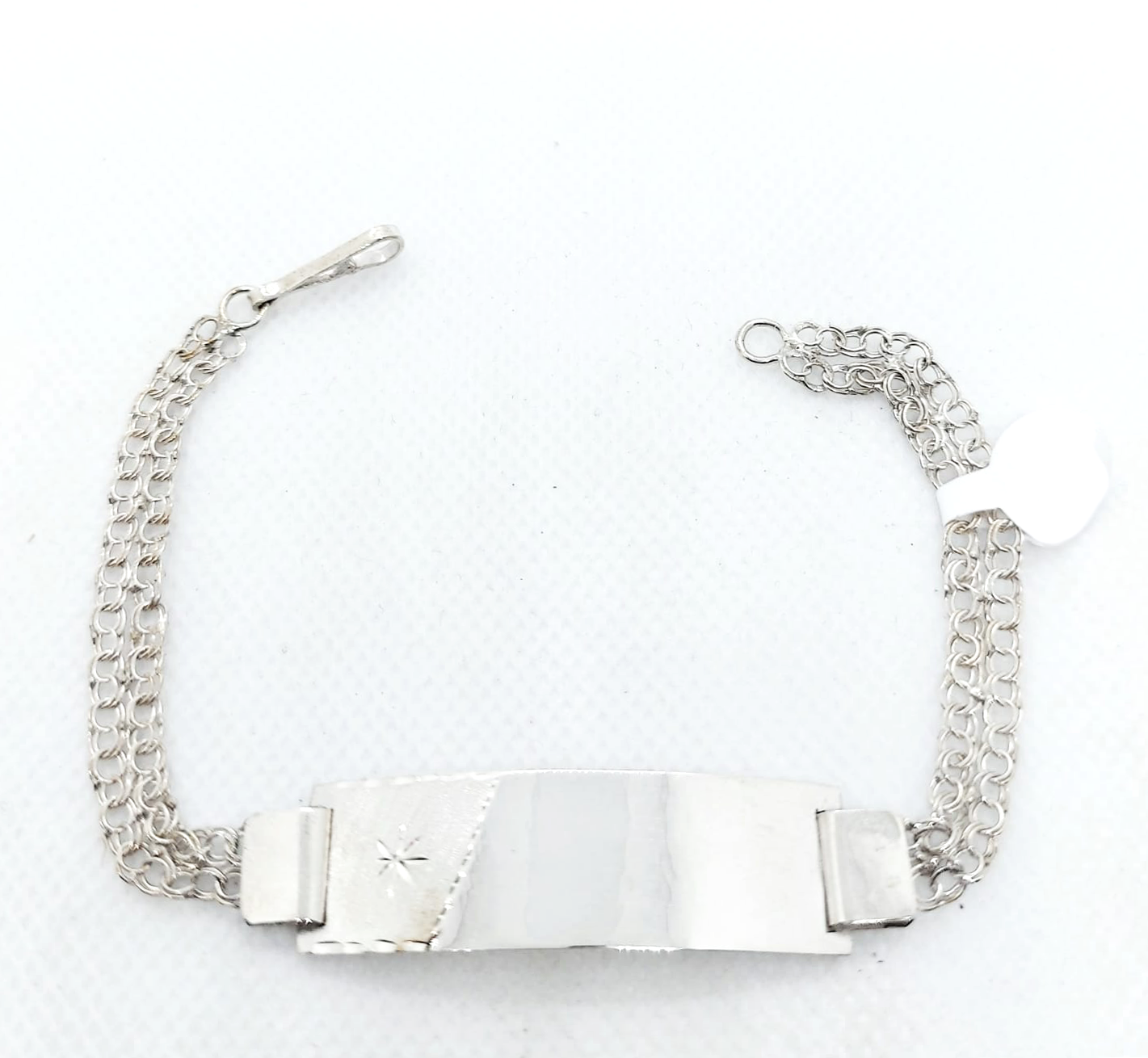 Silver Ladie ID Band